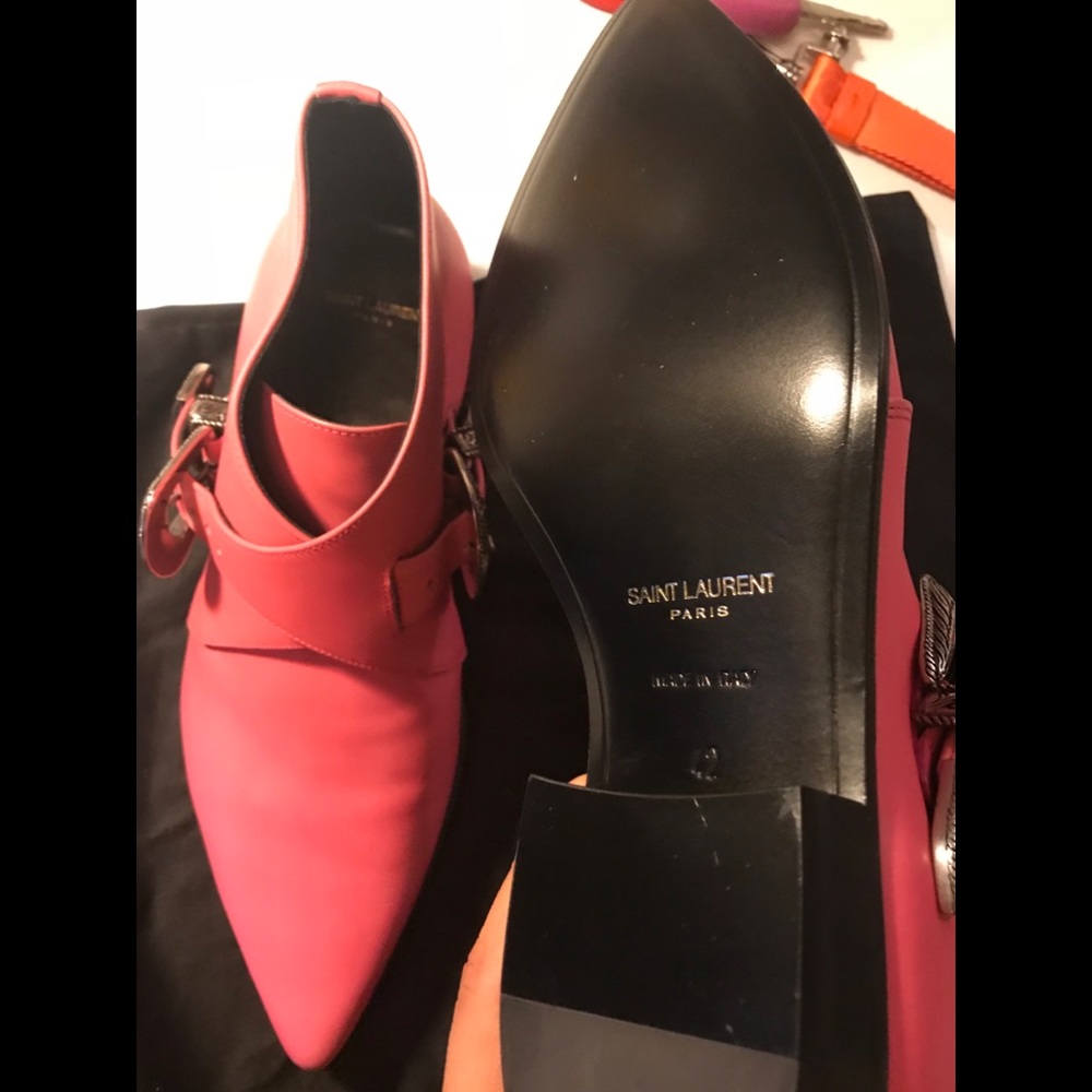 Saint Laurent Ducky Boots (Hedi Era)